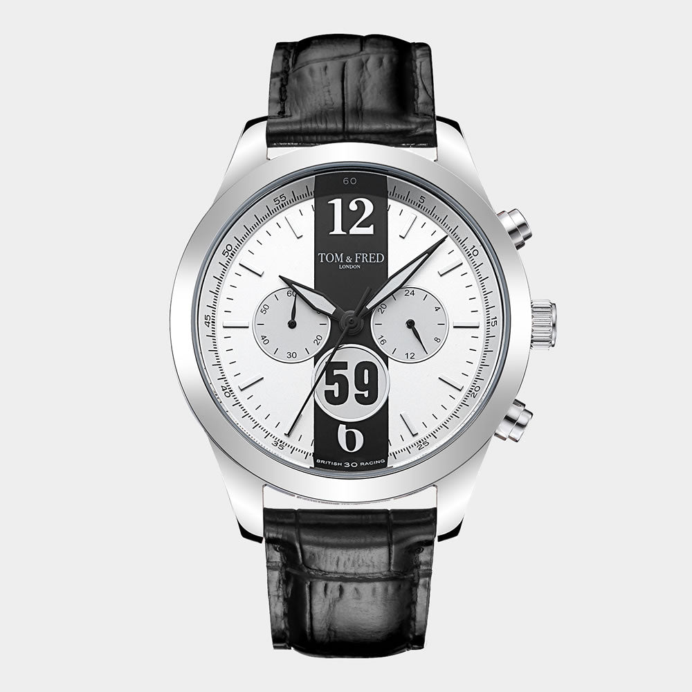 British Racing 59 Midnight Black – TOM & FRED TIMEPIECES | SA