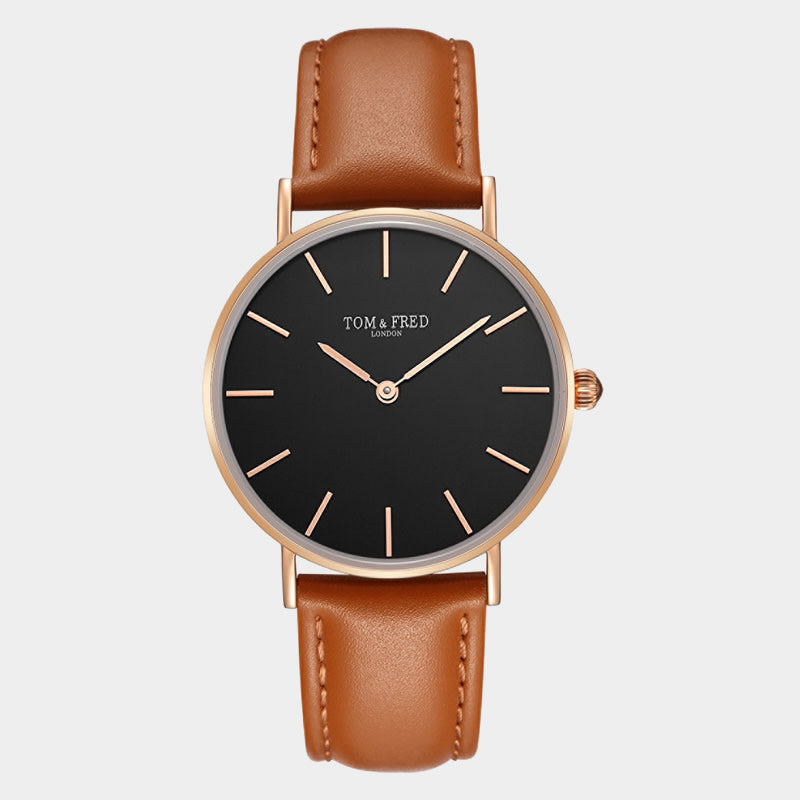 Draycott Tan 35mm – TOM & FRED TIMEPIECES | SA